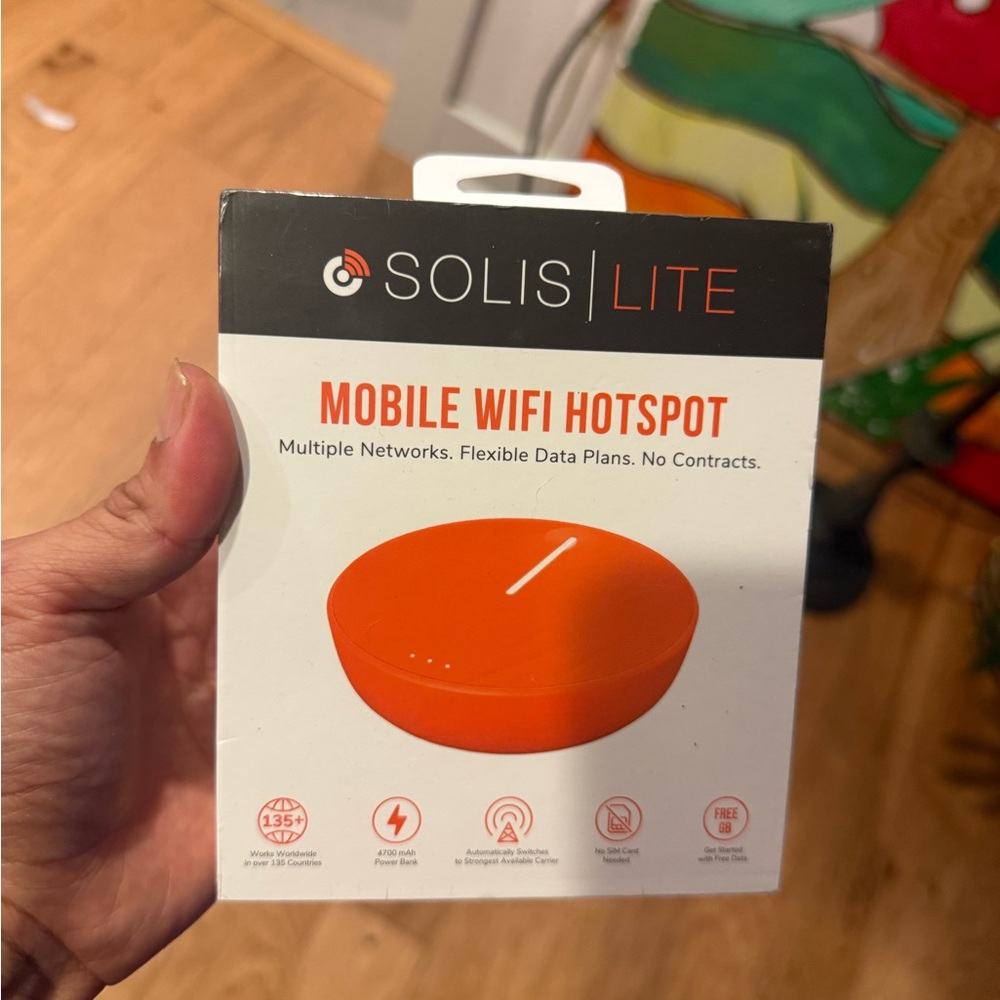 Lite Mobile WiFi Hotspot - Orange